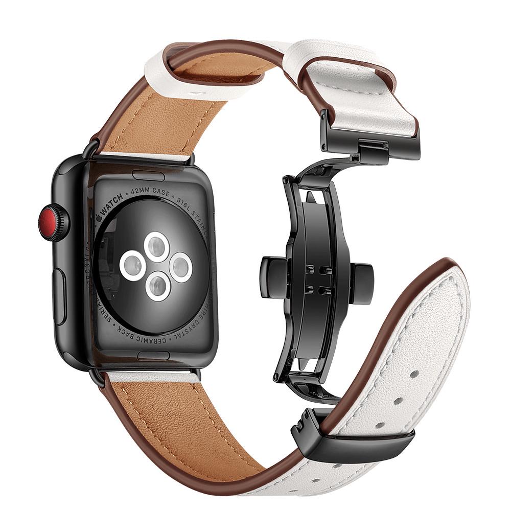 Γνήσιο δερμάτινο λουράκι για Apple λουράκι ρολογιού 45mm 41mm 44mm 40mm 42mm 38mm 44 correa βραχιόλι iWatch series 3 4 SE 6 7 λουράκι 45 mm