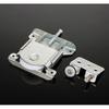 Sliding Door Pulley Hanging Wheel Cabinet Sliding Door Roller Wheel Wardrobe Track Slot Pulley Wheel With Damping Buffer