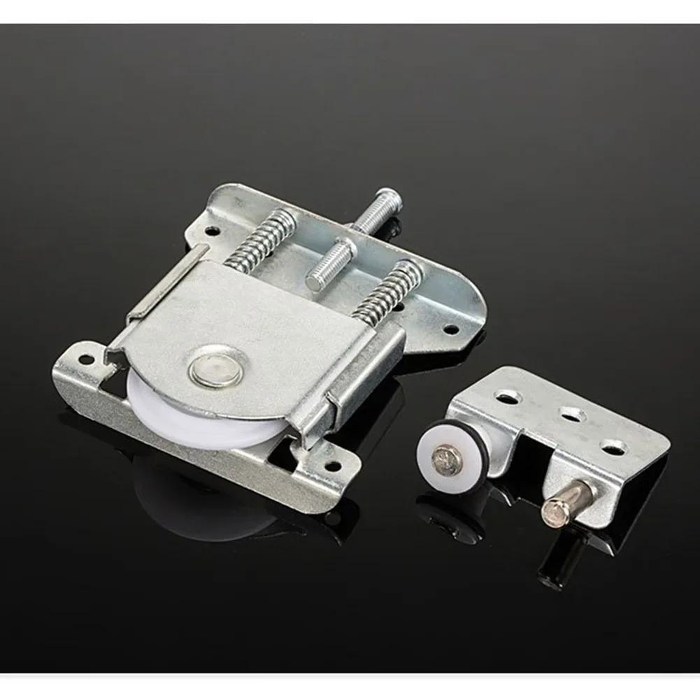 Sliding Door Pulley Hanging Wheel Cabinet Sliding Door Roller Wheel Wardrobe Track Slot Pulley Wheel With Damping Buffer