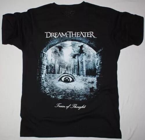 Vintage Train Of Thought By Dream Theater Cotton Black Full Size Shirt XXXXL