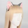 Handmade Fuzzy Cat Ear Hair Clip Lolita Outfit Accessory Women Men Kawaii Animal Headband Hairpin
