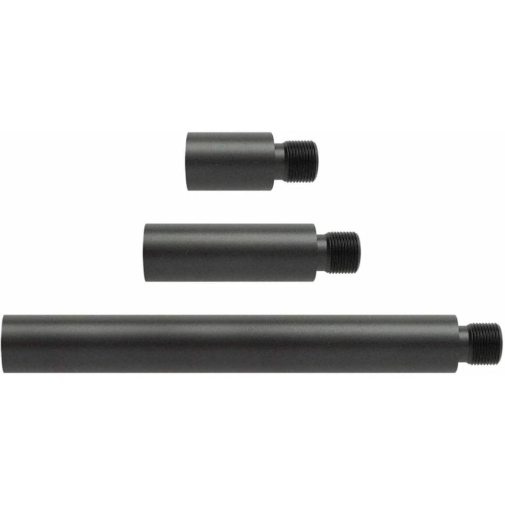 Takelablaze 14mm Reverse Thread Extension Outer Barrel Set of 3 for Electric Guns 160mm 60mm 30mm / /
