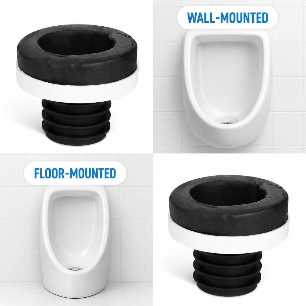Wall and Floor Mount Urinal Flange Seal Ring Urinal Installation Accessories Home Bathroom Use