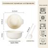 Deouxingguang Ceramic Double-Handled Soup Bowl
