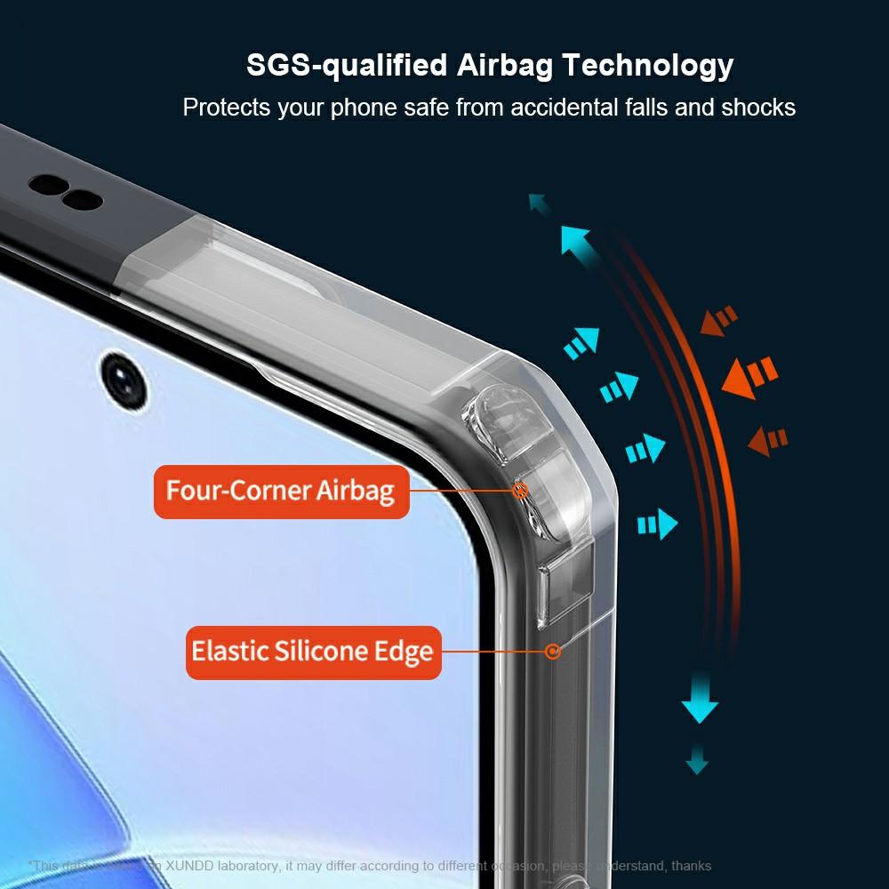 XUNDD For Infinix Smart 10 Case Dropproof TPU+Acrylic Clear Back Phone Cover