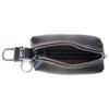 Leather Men Women Key Holder Keychain Bag Organizer Car Keys Holder Pouch Multifunctional Small Wallet Mini Purse Holder