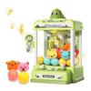 Crane Game Toy Skirfy Educational Toy Dinosaur Design Strong Grip USB Rechargeable Battery Operated Tabletop Game Toy Stuffed Toy Capsule Prize Doll