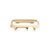 Accessories for Apple Watch Case 45mm 46mm Metal Bumper Protective Cover Frame for iWatch 10 Series 7/6/5/4 Cases Aluminum Gold