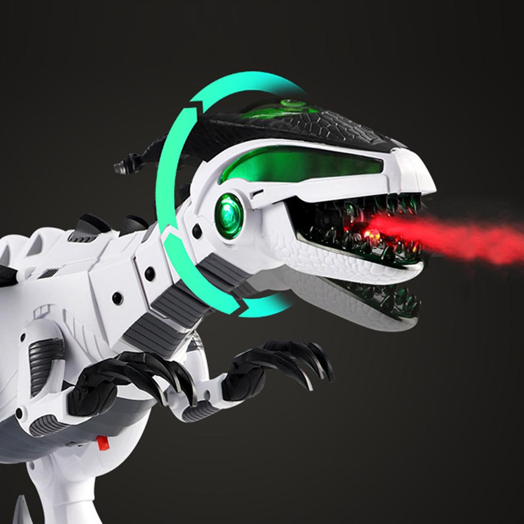 Sprej Dinosauří Hračka Tyrannosaurus Rex Realistická Chodící Dinosauří Hračka s Pohybem Ocasu a Pohybem Křídel