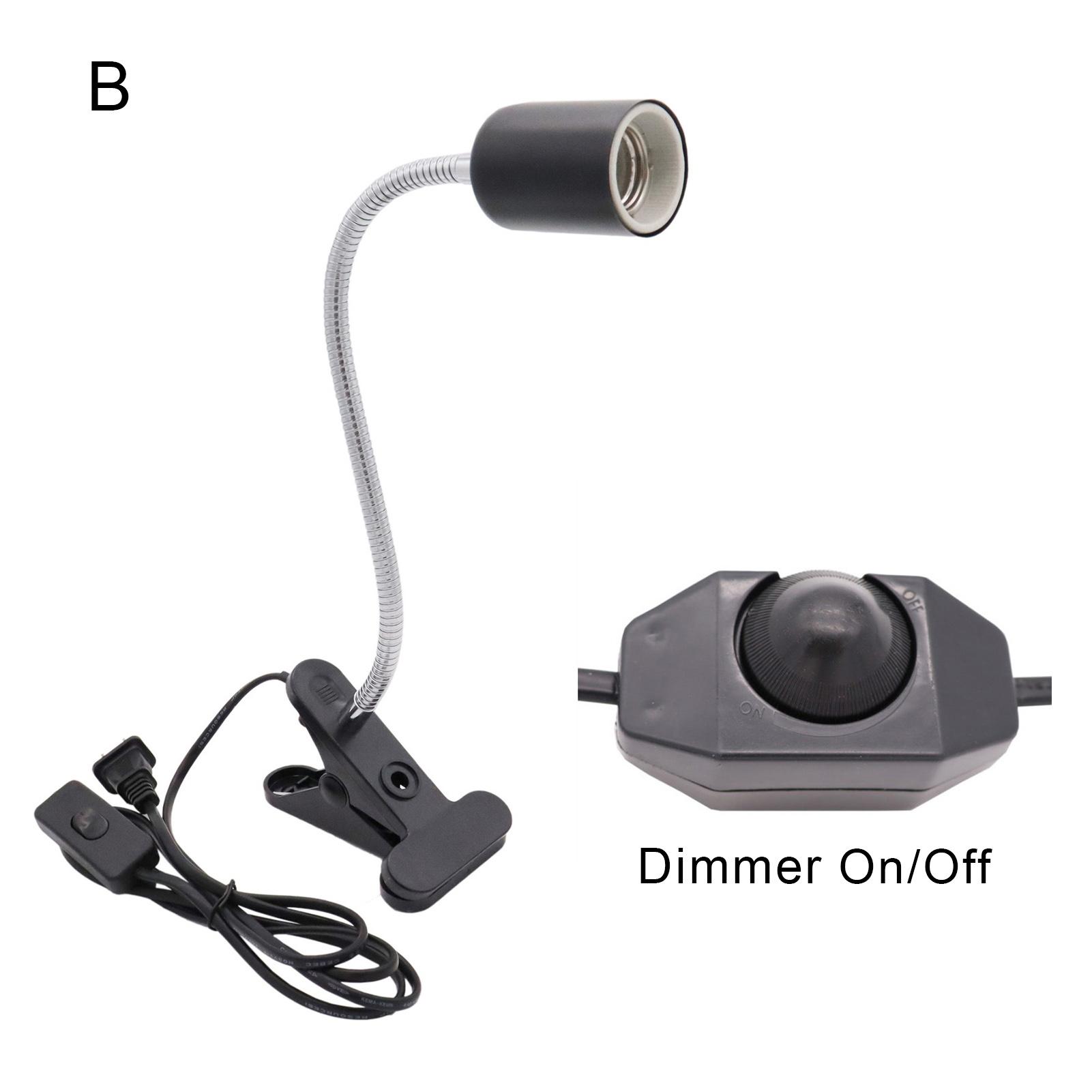 

Универсальный Держатель Лампы для домашних Животных Рептилий Черепах B *EU Plug чёрный