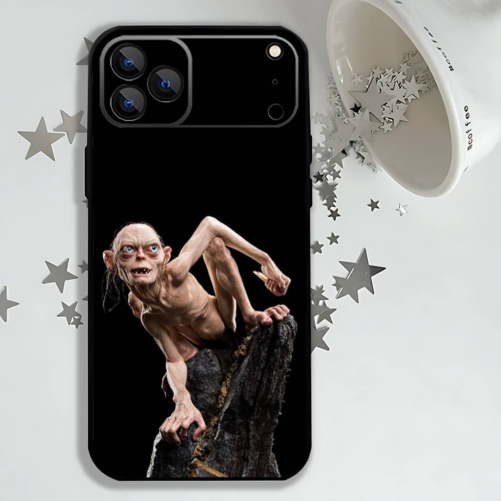 Gollum L-Lord of the R-Rings  Phone Case For iPhone 17,16,15,14,13,12,11,Pro,Max,Plus,E,Air,Mini Protective Black Cover