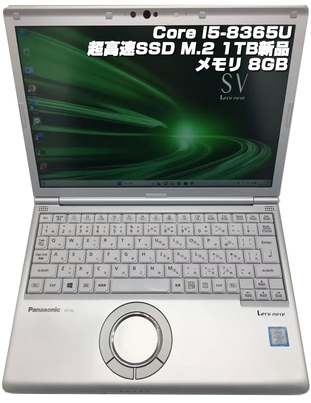 

Refurbished Panasonic Note i5 8th Generation 8GB 1TB FHD Windows 11 Battery capacity over MS Office 2019 installed New 1TB SSD CF-SV8 Let s Laptop -