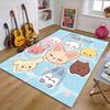 Custom Kpop Team Mat Personalized Name, Polyester Washable Indoor Entryway Rug, Gift for Christmas, Easter, Thanksgiving Day