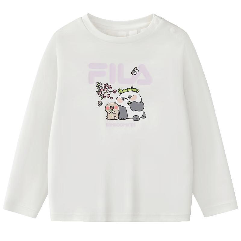FILA Kids  Long Sleeve Cotton T-Shirt 80