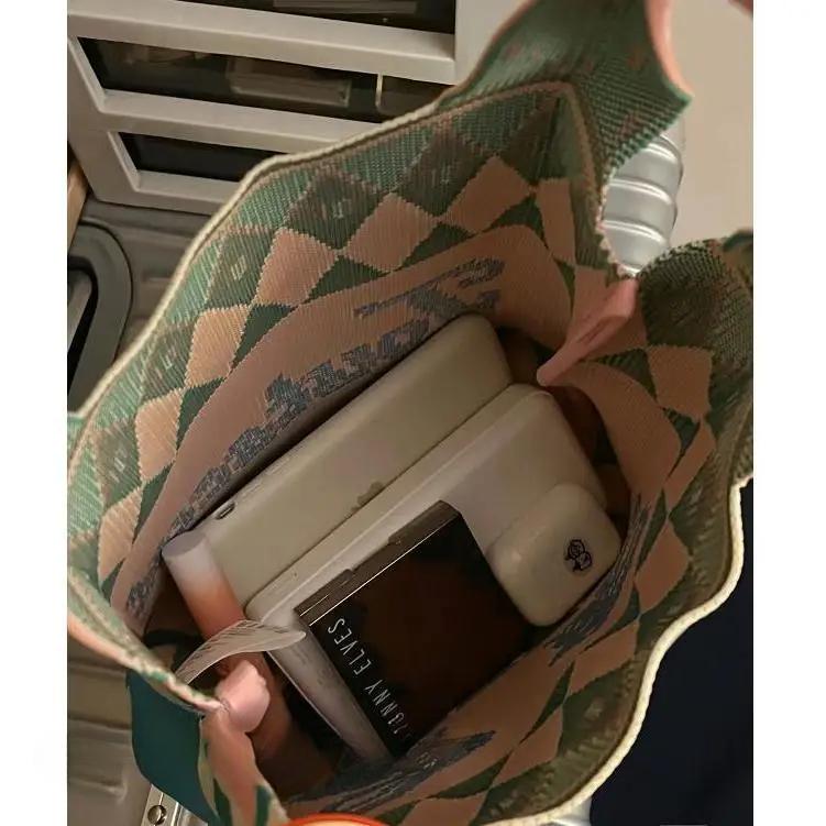 Women's mesh wrist bag casual shoulder crossbody bag