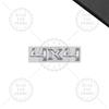 RAPL8 Bright Silver For Skoda Kodiaq Karoq Kamiq Superb Octavia Rapid 4X4 Fabia Yeti Metal Badge 3D Stickers Car Trunk Body Decal