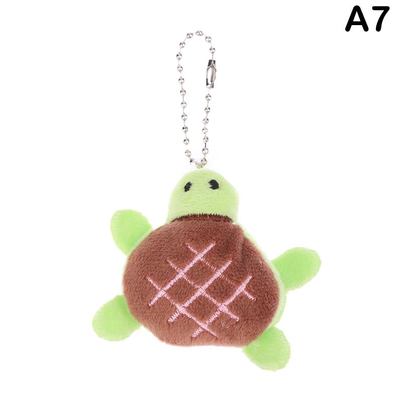 

Брелок в виде плюшевой куклы-черепахи из мультфильма, анти-потеряшка, детский пушистый брелок, кукла-животное, школьная сумка, кулон