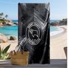 Toalla de Playa con Estampado de Fútbol del Derby County, Toalla Grande Suave de Secado Rápido para Playa, Camping, Natación