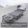 Portable Beach Mat with Sunshade Moisture Resistant for Pool, Park