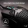 Mouse de gaming HyperX Pulsefire Haste pentru jucători Design ultra-ușor de carcasă hexagonală 59 de grame 2 ani garanție Produs HMSH1-A-BK/G [Produs]