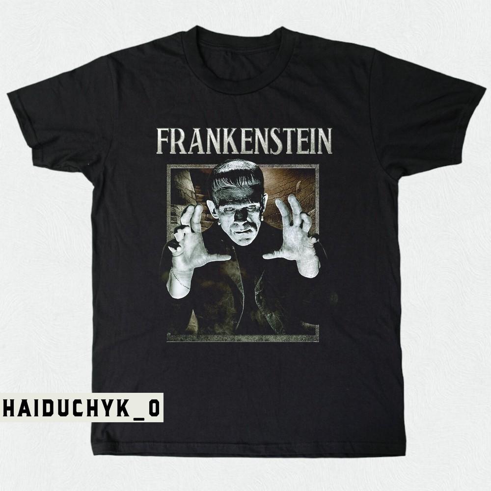 Frankenstein Legacy Unisex Black T-shirt Size S-5XL Unisex T-Shirt S