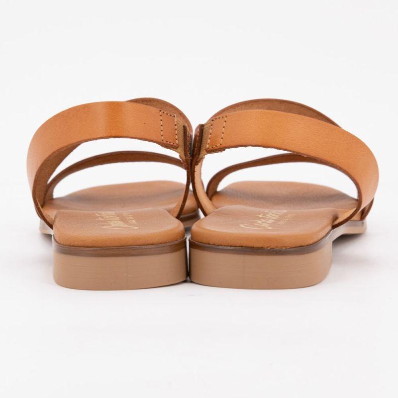 Sandales plate vaq. bout rond Femme CARLA TORTOSA