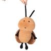 Cockroach Stuffed Animal 18cm Plush Cockroach Soft Stuffed Animal  Brown Plush Toy Doll for Birthday Party Gifts Baby Home Decor