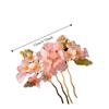 Floral Tang Dynasty Hairpin Tassel Flower Hair Comb Antique Ancient Hair Stick  Children