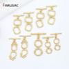 14K Gold Plated Toggle Clasps Hooks For Bracelets Necklace Making Jewelry Supplies 2026 New Design OT Clasps Accessories