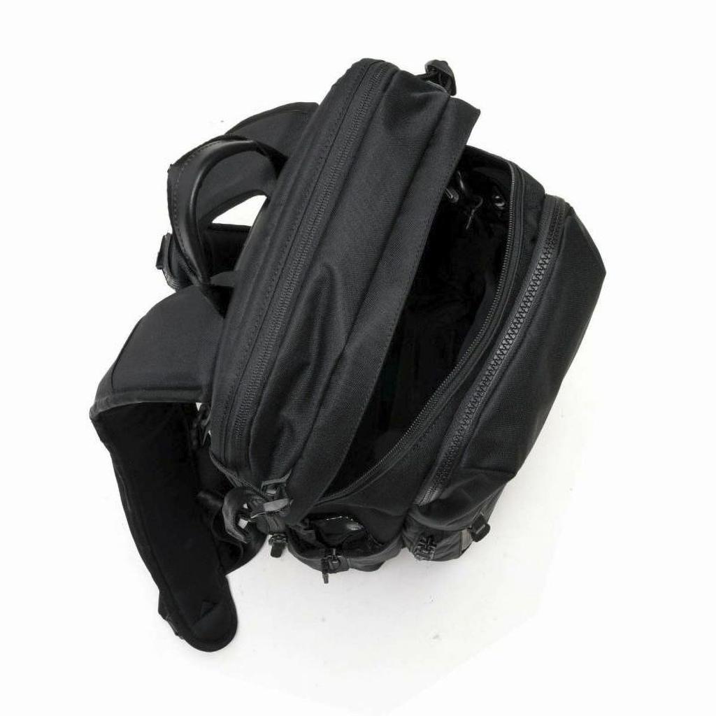 ASSOB Cordura Dobby 305D Black S/D Backpack, (ASV-61421-BK)