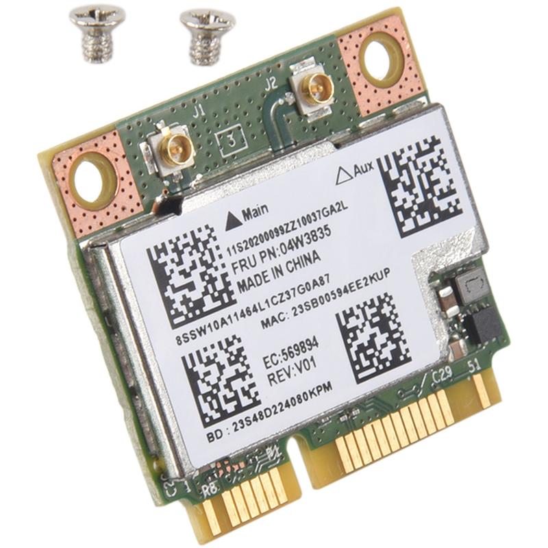 

BCM943228HMB 04W3764 WIFI Wireless Bluetooth 4.0 Half MINI PCI-E Card Compact for Lenovo E130 E135 E330 E335 E530 E535 E430