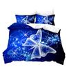 Butterfly 3D Digital Printing Kit Quilt Set Three-Piece Set