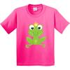 Inktastic Cute Frog, Green Frog, Crown, Frog Prince Youth T-Shirt Little Animals