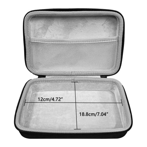 Musiin Travel Case for Focus Scarlett 2i2 4th Generation Audio Interface, Hard Shell Perfect Match 2i2 Protective Travel Carrying Bag (Gray)