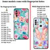 Cartoon Butterfly Flower Phone Cover Case for Motorola Moto G51 G73 G32 G71 G52 Edge 20 Pro 30 Lite G50 G53 G30 G60s G22 Edge40