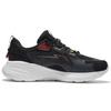 Li Ning SOFT ELEMENT Cushioning Slip Resistant Abrasion Resistant Low top Casual Shoes Men's Black AGLS011-4