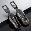 BMGB9 3 Buttons Zinc Alloy TPU Car Key Case Cover Shell For Panamera Carman Macann Bobst Cayenne 911 981 991 970 9969 Sticker