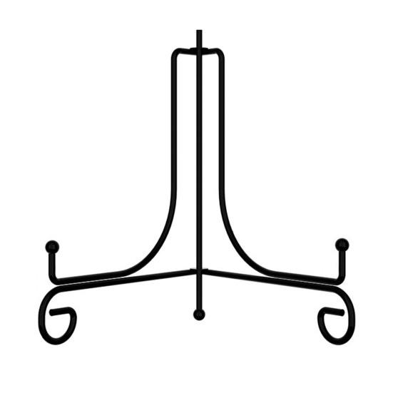 Iron Plate Stand Foldable Picture Frame Display Stand Small Tabletop Easel Holder for Display Photo Frames Plates Card Record Book