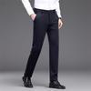 Yiliteng Men's Casual Wrinkle-Resistant Straight-Fit Pants YTMMC6005