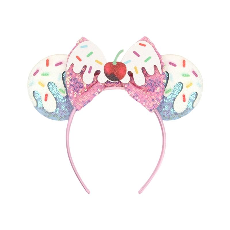 Character Design Sparkling Embellishments Hair Accessories For Holiday Birthday Parties Kids Adjustable Comfortable Stretchy Headwear