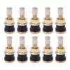 10 PIÈCES/20 PIÈCES Valves de Pneu de Camion Anti-Rouille Matériau Laiton Tige de Valve de Pneu de Camion Sans Chambre à Air Magasin de Pneus
