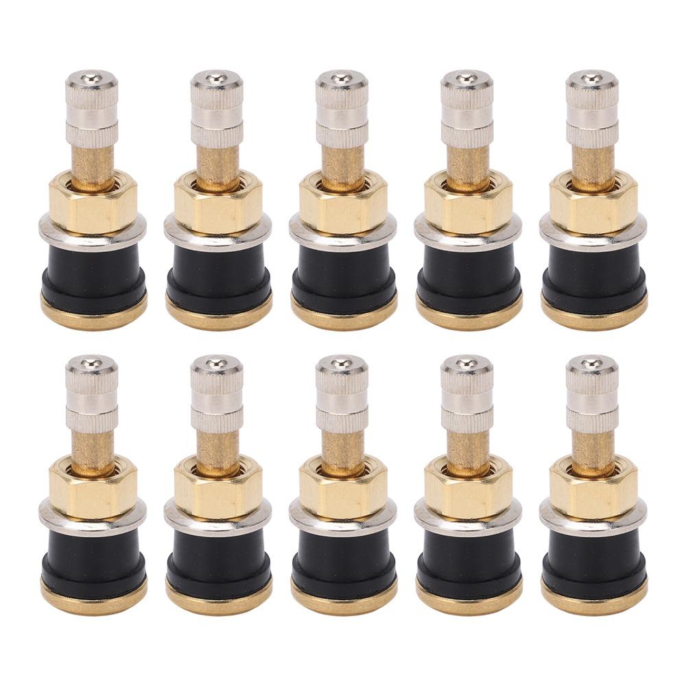 10 PIÈCES/20 PIÈCES Valves de Pneu de Camion Anti-Rouille Matériau Laiton Tige de Valve de Pneu de Camion Sans Chambre à Air Magasin de Pneus