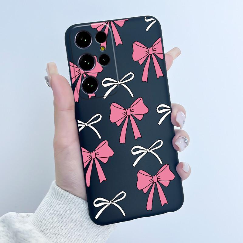 Oukitel C61 Pro maciņš Oukitel C61 GT vāciņš Luksusa Jauka Sirds Zaķis Smieklīgs Melns TPU Mīksts Silikona Aizsargājošs Tālruņa Maciņš