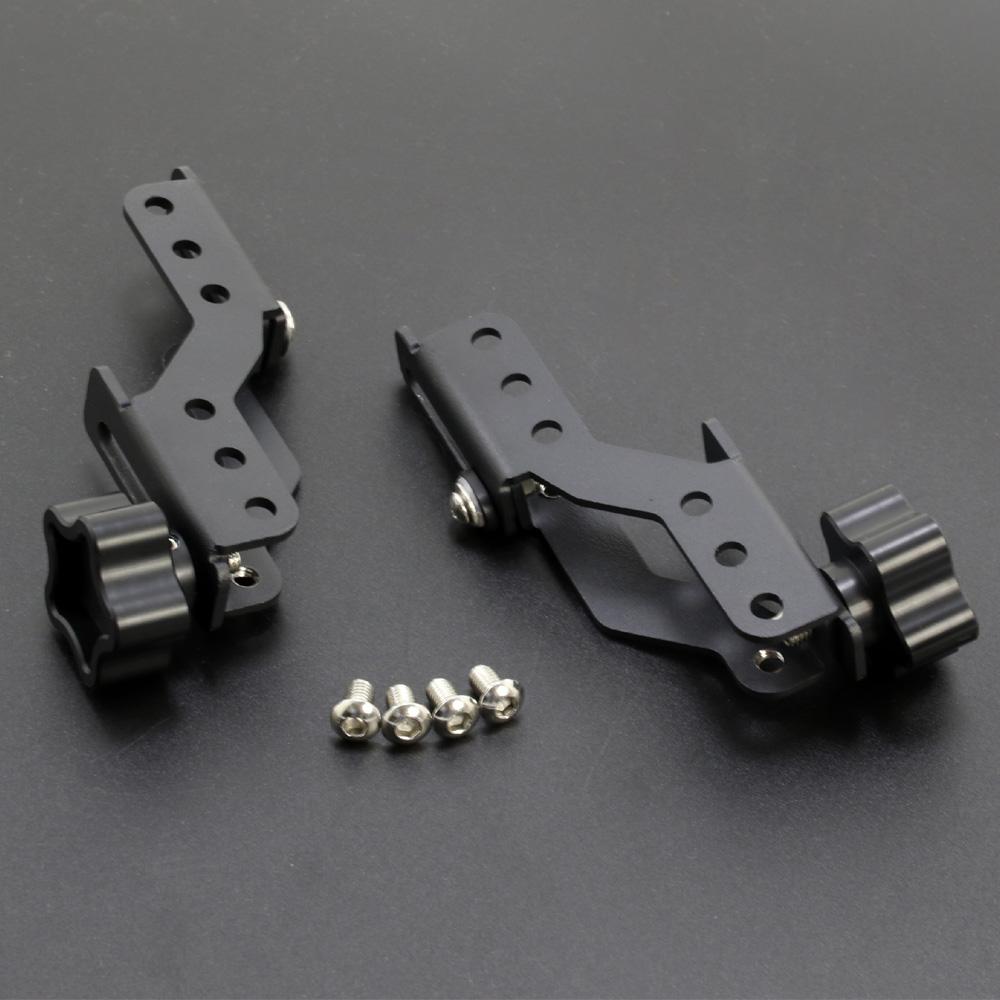 Windschutzscheiben-Stützhalter Windschutzscheiben-Verstärkungsbügel Versteller Luftstrom verstellbare Kits für Suzuki Vstrom DL 1000 2017- 2019