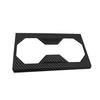 Center Console Cup Holder Trim Cover Fit For Tesla Cybertruck 2026 Black Carbon Fiber Pattern/Matte Carbon Fiber Pattern