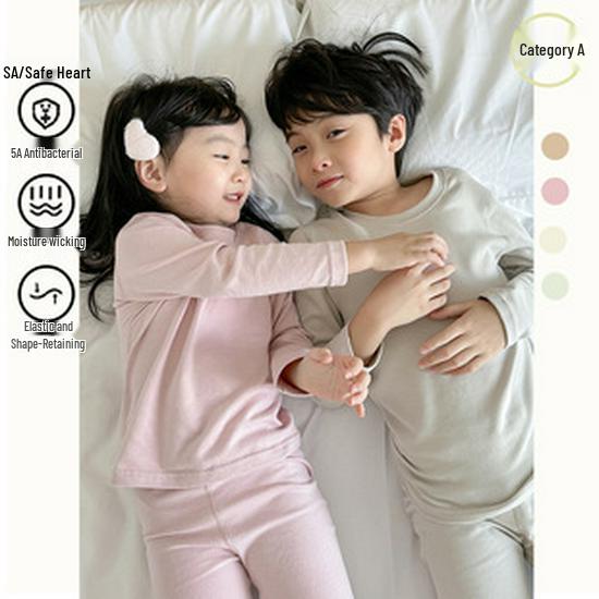 2023 Unisex Kinder Warme Baumwollfleece Hose für den Winter