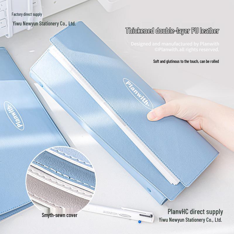 A4 Mind Map Loose-Leaf Binder for Graduate Exams with B5 Refill, Top-Bound Notebook