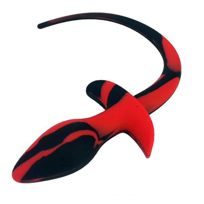 Set joc de rol pentru animale de companie Bdsm Mască glugă pentru câine Mască de joacă pentru petrecere Mască din piele pentru bărbați pentru piept Curea pentru coadă de câine Plug pentru gât Guler Jucărie sexuală