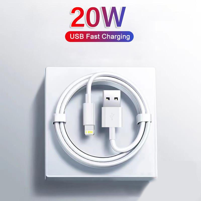 

Fast Charging For iPhone Usb Cable 14 13 12 11 Pro Max Mini XR XS X SE 8 7 6 Plus 6s 5 5s Wire For iPad Charger Cord Accessories 1m