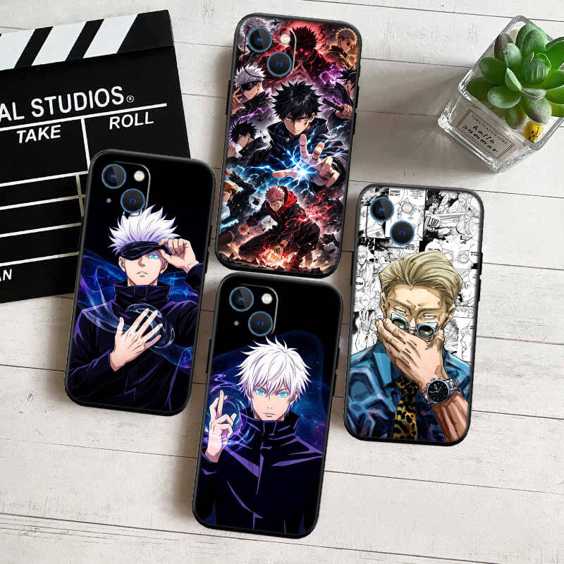 MH78 Jujutsu Kaisen Phone Shell Case for Redmi Note 12 12S 12C 13 13C 13R 14 14S 14R 14C Pro Max Plus A3 A3X A4 A5 11A 13X